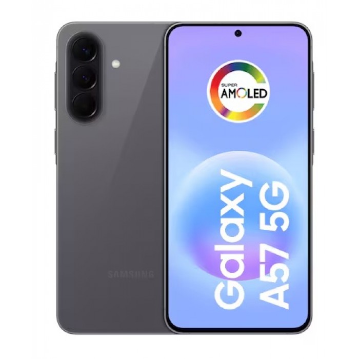 Oferta Relâmpago Celular Samsung Galaxy A57 5G Cinza 256GB, 8GB RAM, Câmera Tripla 50MP, Tela Super AMOLED 6.7", IP68, NFC, e Recursos AI Oferta Relâmpago Celular Samsung Galaxy A57 5G Cinza 256GB, 8GB RAM, Câmera Tripla 50MP, Tela Super AMOLED 6.7", IP68, NFC, e Recursos AI